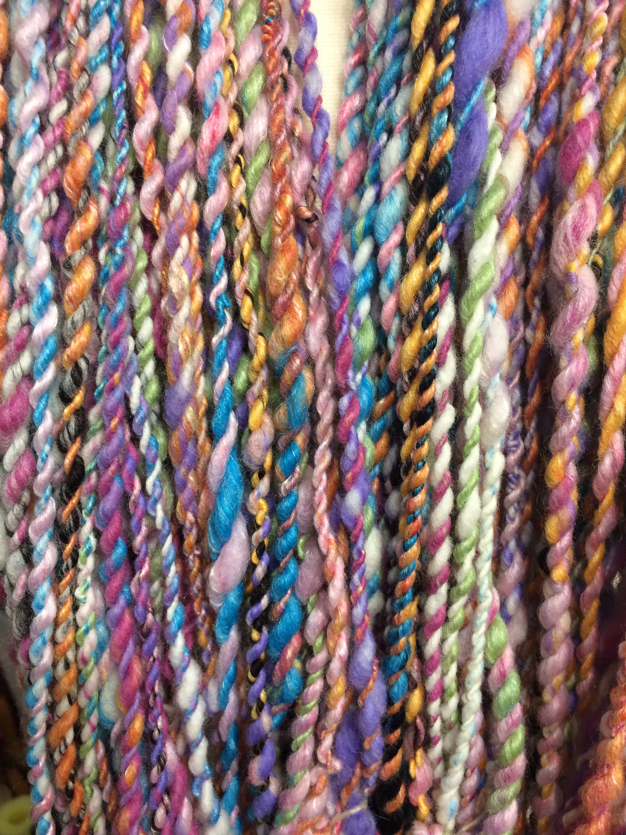 More colorful yarn. – Michele Ballantyne